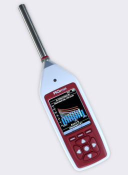 Sound Level Meter with NR/NC Curves